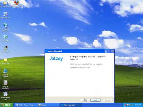 how to remove jotzey