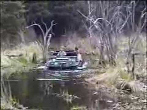 ARGO CONQUEST-SPITS A LOG!!!