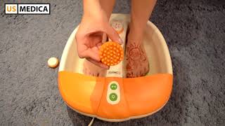 отзыв Гидромассажная ванна для ног US Medica Happy Feet