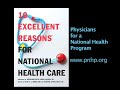 Book: 10 Excellent Reasons For A National Health Program