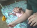 Baby LilBit Rolls Over