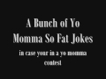 Yo Momma So Fat jokes - Thumb #1