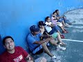 Despues del partido de volibol y basket Despues del partido de volibol y basket