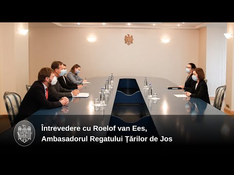 Președintele Maia Sandu a discutat cu Ambasadorul Regatului Țărilor de Jos