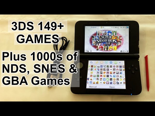 Nintendo 3DS XL + 2000+ Games + 128GB SD Card - New 2DS in Nintendo DS in City of Halifax