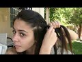 Sleek& Braided Ponytail Hairstyle For School