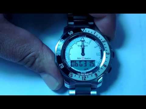 how to change battery on tissot t-touch