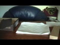 asus K55A red loptop unboxing