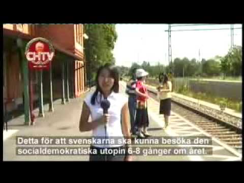chtv - CHTV följer en grupp ideologiskt utbildade kinesiska turister på rundresa i Sörmland. Del 1: Vingåker, statsminister Göran Perssons vackra hemstad.