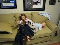 Mallory and Nick having fun