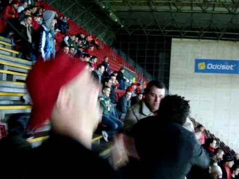 Danmark vs Albanien 2009 funny clip
