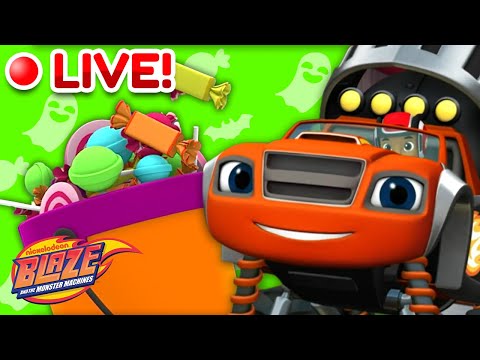 π΄LIVE: Happy Halloween π! | Blaze and the Monster Machines