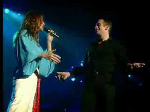 Garou & Celine Dion - Sous le vent (live Bercy)