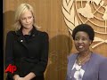 Charlize Theron Brings Star Power to U.N.