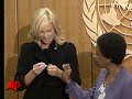 Charlize Theron Brings Star Power to U.N. Charlize Theron Brings Star Power to U.N.