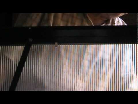 how to fit greenhouse glass z clips