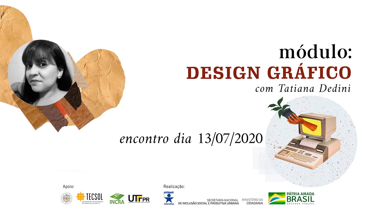 Design Gráfico - Curso de Comunicação Popular Mandala - Dia 10 (13/07/2020)