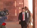 Raw Video: O.J. Simpson Arrives for Trial Raw Video: O.J. Simpson Arrives for Trial
