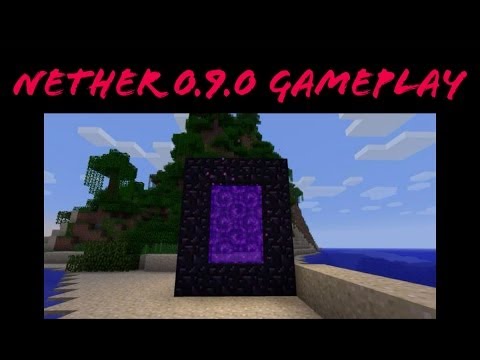 how to get to the nether on minecraft p.e