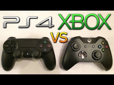 PS4 vs XBOX ONE Controller Comparison - Thumbsticks, Triggers & Design! (Playstation 4 vs XB1)