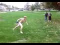 guy streaks through the pentacrest