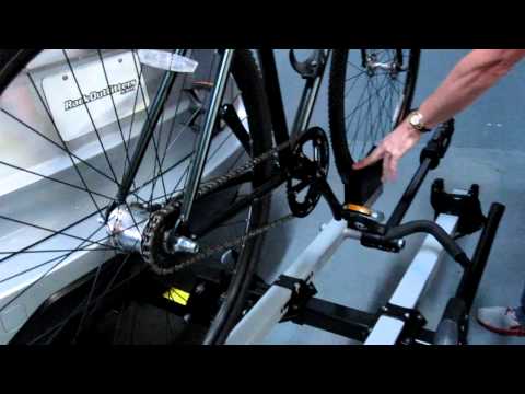 how to mount bike on hitch rack