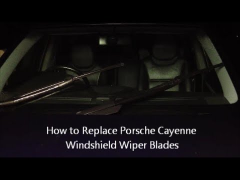 How to Replace Porsche Cayenne Wiper Blades