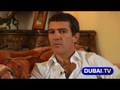 DUBAI.TV HOST JANEEN MANSOUR & ANTONIO BANDERAS INTERVIEW!!!
