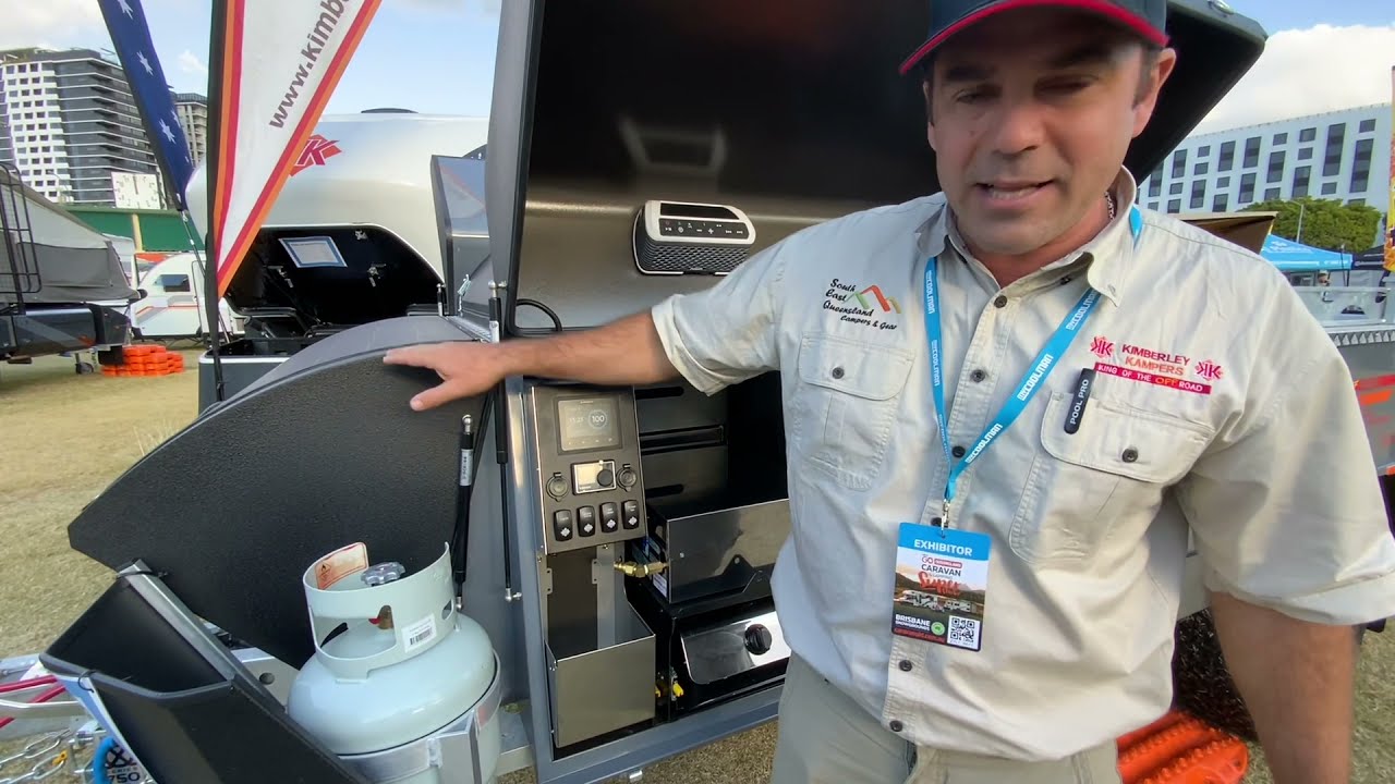 Features on a Platinum Camper-Trailer