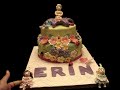 Fairy Themed Fondant Birthday Cake