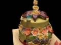 Fairy Themed Fondant Birthday Cake