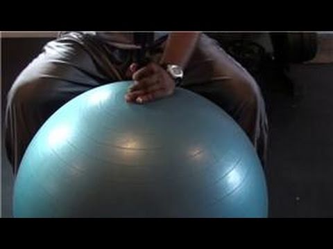 how to fill gymnastic ball