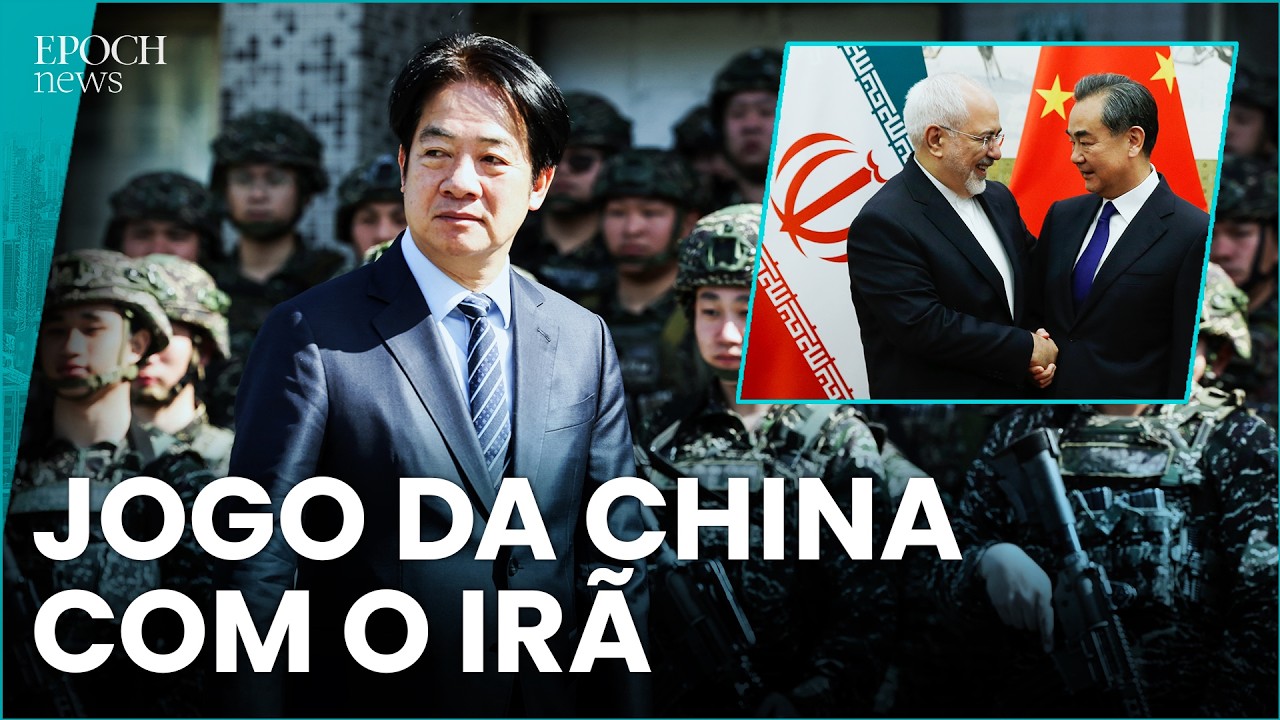 Trump fala sobre atuação chinesa no Irã; China boicota presedente taiwanês na África