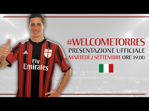 Fernando Torres - Presentazione Ufficiale | AC Milan Official Fernando Torres - Presentazione Ufficiale | AC Milan Official