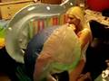 Blonde beachball
