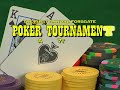 The first annual Texas Hold 'Em...