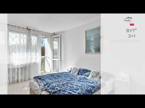 Video Prodej bytu 3+1,   81 m2, Ústí nad Labem, ul. Jindřicha Plachty