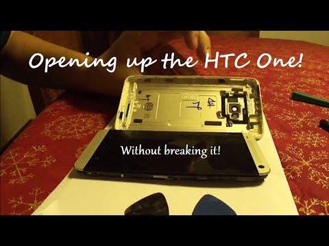 how to open htc one m7