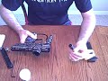 this video is just some basic bob long marq maintence. taking out the engine, lubing it, putting it back in.

i use dow55 on the internals, and lurker lube or gun oil on the outside orings. 

troubleshooting-

* watch for cut oring debris in the rear transfer hole
* don't overtighten your engine halves. back the engine out about 1/16 of a turn from snug
* run your lpr at 80psi, hpr at around 210psi for 300fps
* if your gun isn't shooting properly, just replace all the engine orings. many times you get rolled orings and the pressure leaks into other parts of the engine
* put an extremely thin layer of lube around the breech for the bolt with your finger
* prelube the gun body before sliding in the engine
* use an old marq bolt to remove the engine

the marq is one of my favorite guns made today. super light, extremely tough, best feedneck in paintball, very little kick, extremely accurate and great air effeciency. 

enjoy!