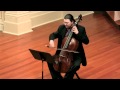 Bach Cello Suite No. 6 BWV 1012: Gavotte; William Skeen, baroque cello