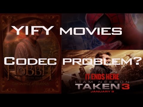 how to use the yify codec pack