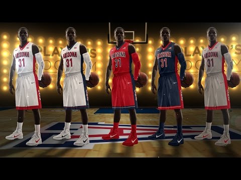 Arizona Basketball Team Unveils New Nike Uniforms