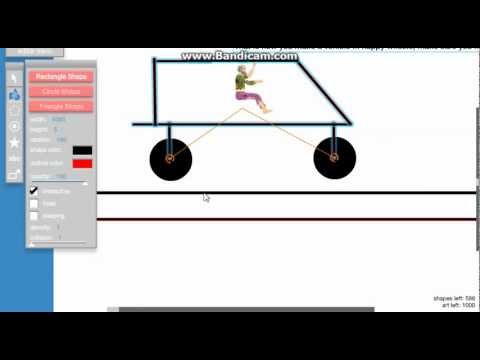 how to make a vehicle in happy wheels