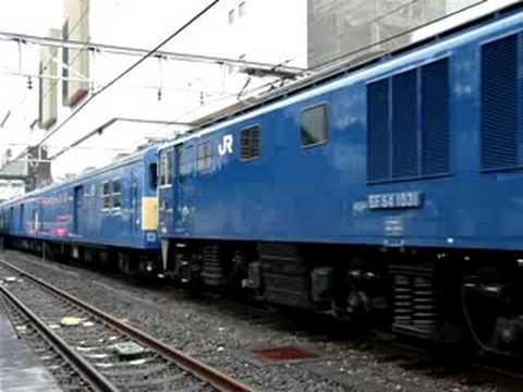 EF64 1031[長岡]牽引のクモヤ143+クル14 4+クモル145廃車配給　高崎