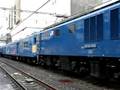 EF64 1031[長岡]牽引のクモヤ143+クル14 4+クモル145廃車配給　高崎