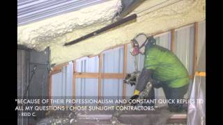 <h5>CANCIENE'S TESTIMONIAL</h5><p>"Many companies give wrong advice and you get mixed up but trust Sunlight Contractors are the pros"</p>