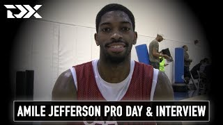 Amile Jefferson CAA Sports Pro Day Workout