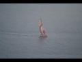 Barcelona World Race passing Tarifa Gibraltar Strait