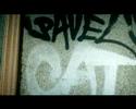 Graffiti in der Gneisenaustraße.