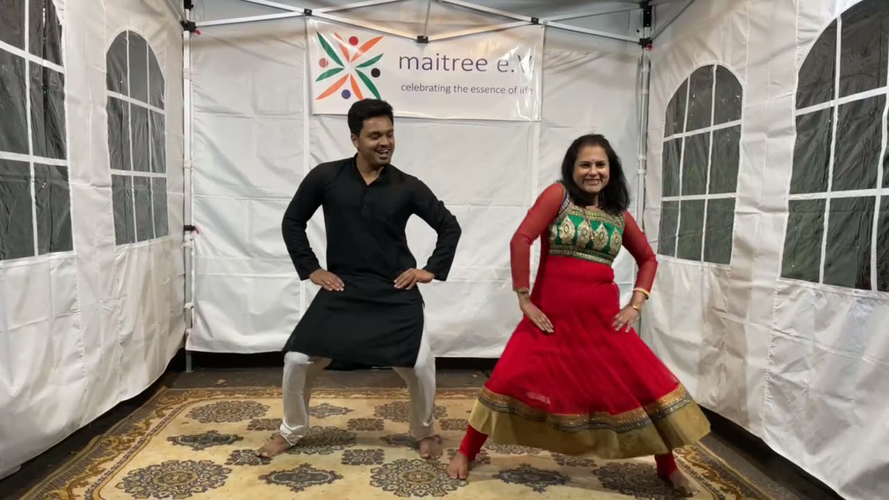 Dance on Bollywood Medley during Stuttgart Sarbojonin Durgapuja 2021